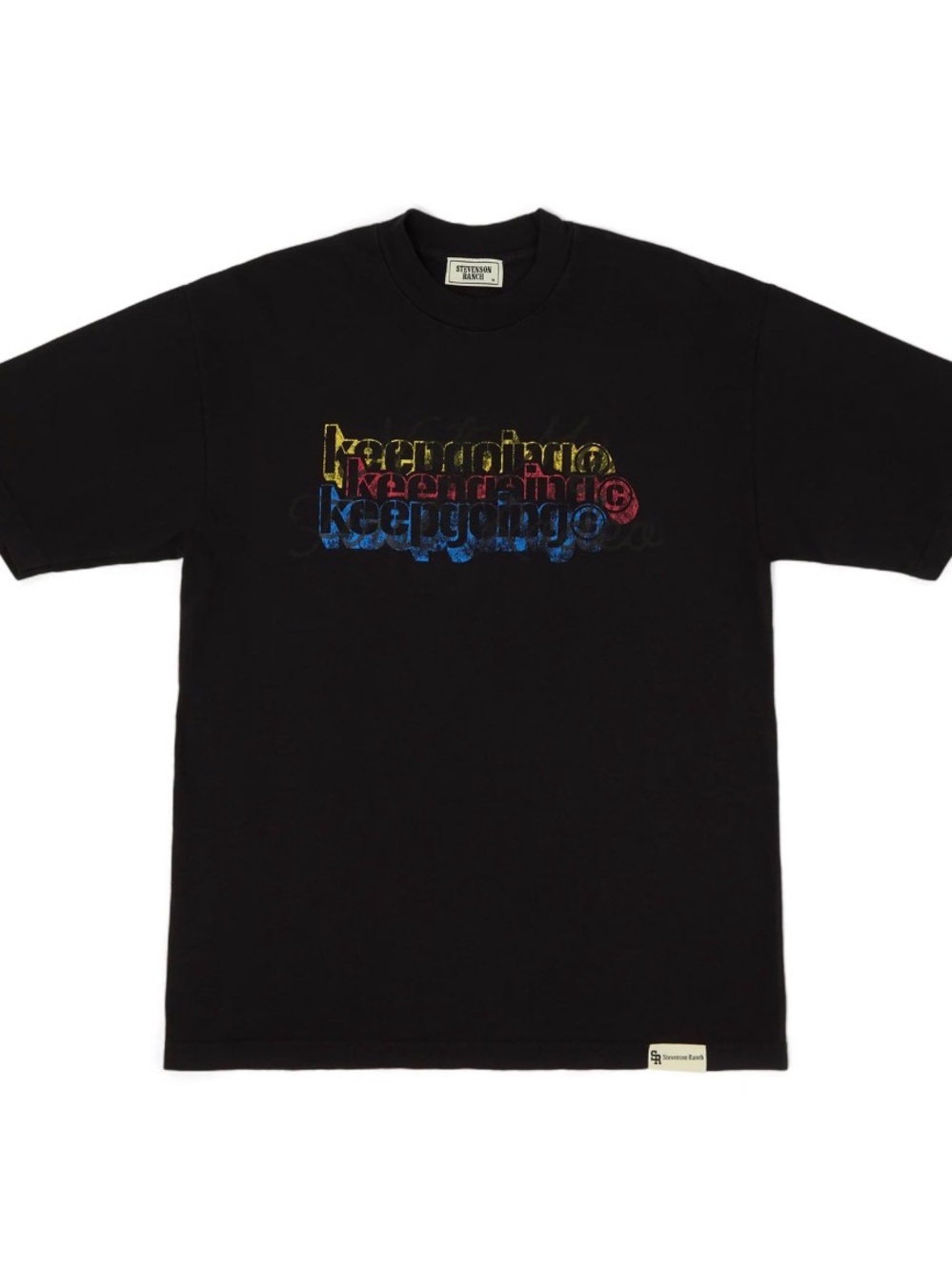 Stevenson Ranch x Pittsburgh "Stacked" Tee (Vintage Black)